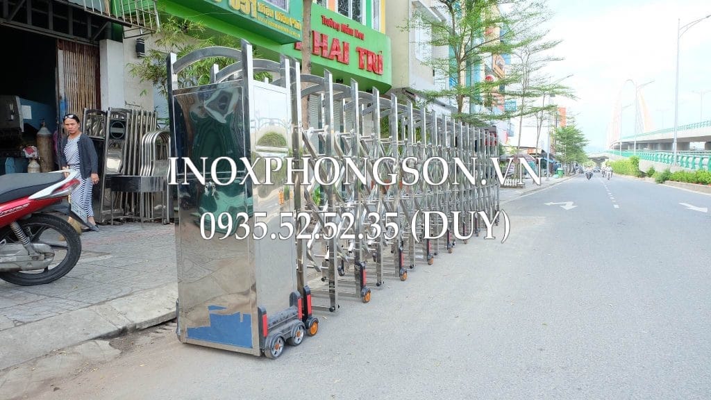 Máy móc chuyên làm Cửa Cổng Xếp