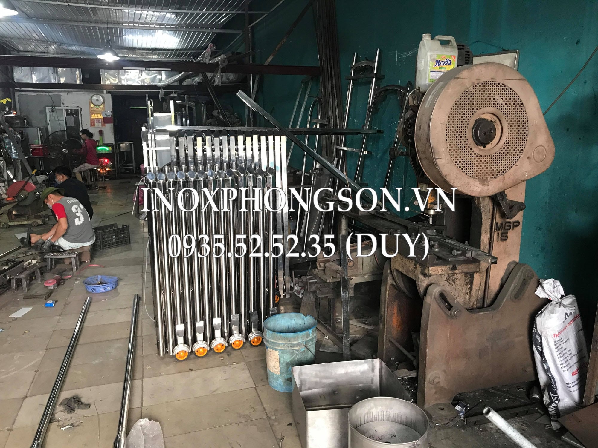 Máy móc chuyên dụng Uốn ống làm Cổng Xếp