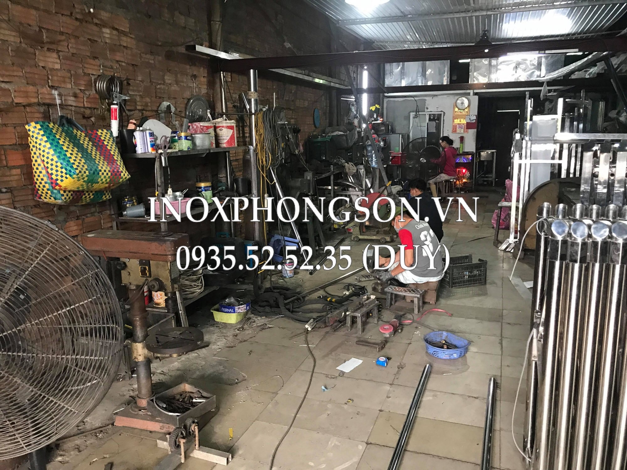 Xưởng sản xuất Cổng Xếp tại Đà Nẵng