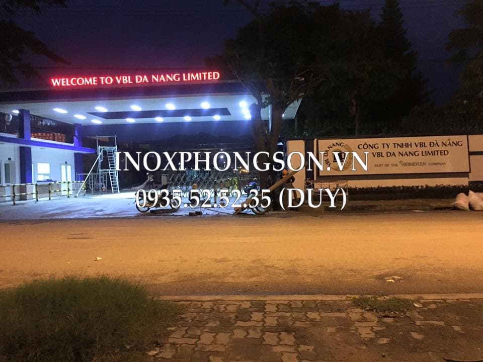 Cổng Xếp Điện Tự động cho Công ty Bia Việt Nam (BVL) tại Đà Nẵng