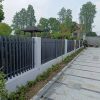 hàng rào sắt hộp nhà biệt thự